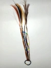 Pelucas para niños adornos para el cabello festival show cuentas de color trenzas de cáñate trenzas pequeñas pelucas cola de caballo rizo estilo details Picture
